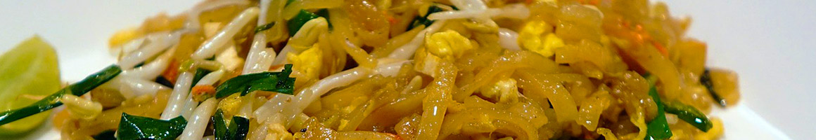 Eating Thai at Royal Jasmine Thai Restaurant restaurant in Goodyear, AZ.